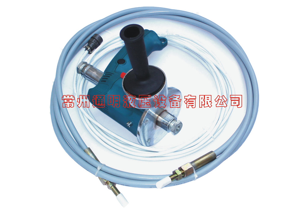 脹桿操作手柄及進高壓軟管